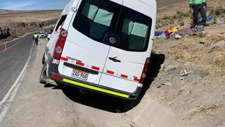 Choque entre minivan y tráiler dejó cuatro muertos y 12 heridos en Arequipa [VIDEO]
