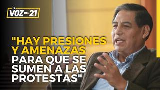 Pedro Yaranga sobre Ayacucho y presencia de exsenderistas: “Hay presiones y amenazas a la población”