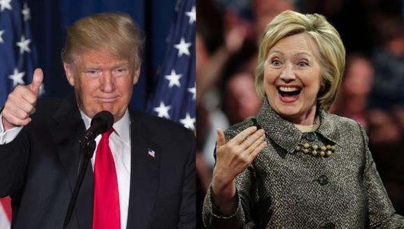 Estados Unidos: Donald Trump y Hillary Clinton consolidan opciones para su nominación. (AP/AFP)