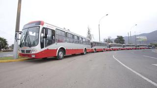 Municipalidad de Lima presentó nueva flota de buses que recorrerá el corredor Javier Prado [Fotos y video]