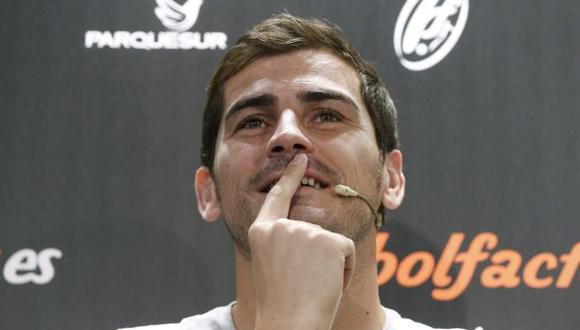 Necesitaba respirar, dijo Iker Casillas, luego de estar tanto tiempo en el foco de la crítica (EFE).