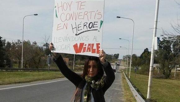 Es hincha del Racing y es una activista de la educación pública en Argentina. (Foto: Facebook)