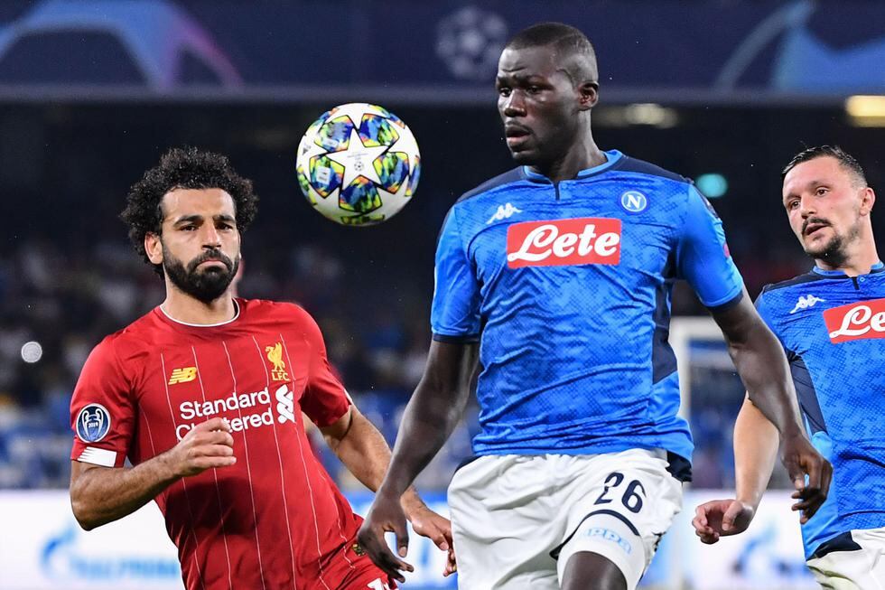 Napoli venció 2-0 al Liverpool por la Champions League. (AFP)