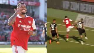Dinamita pura: Gabriel Jesus marcó un doblete en su primer partido con Arsenal [VIDEO]