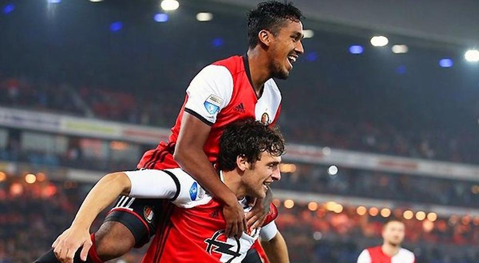 Renato Tapia fue el mejor jugador en el triunfo del Feyenoord ante el PSV Eindhoven. (AFP)