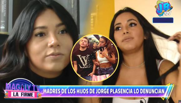 Lady Riojas y Olenka Mejía tacharon a Yorch Plasencia de ser un padre ausente. (Foto: ATV / Instagram)