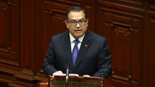 El Congreso le dio el voto de confianza al gabinete de Alberto Otárola