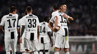 Con gol de Ronaldo, Juventus venció 2-0 al Udinese por la octava fecha de la Serie A