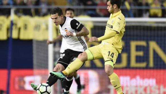 Villarreal viene de eliminar al Zenit para acceder a los cuartos de final de la Europa League, mientras que Valencia logró su pase tras vencer al Krasnodar. (Foto: AFP)
