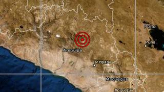 Sismo de magnitud 3,5 se reportó en Caylloma, Arequipa, reportó el IGP