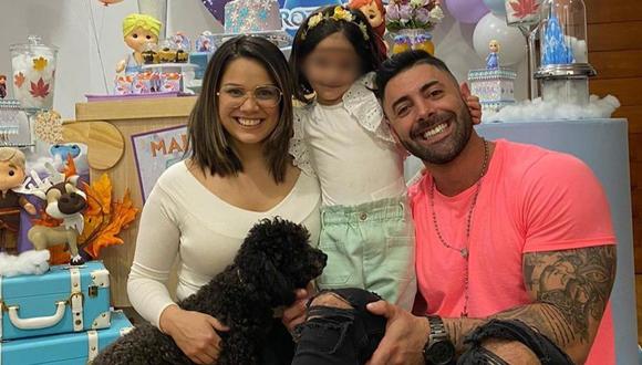 Andrea San Martín y Sebastián Lizarburu celebraron el cumpleaños de su pequeña hija. (Instagram)