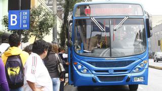 Corredor Azul: Cobro de pasajes en buses se iniciará el 15 de octubre