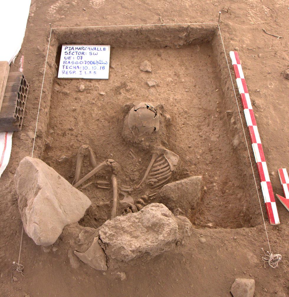 Marcavalle contiene los primeros entierros humanos registrados en el valle del Cusco, (Dirección Desconcentrada de Cultura Cusco)