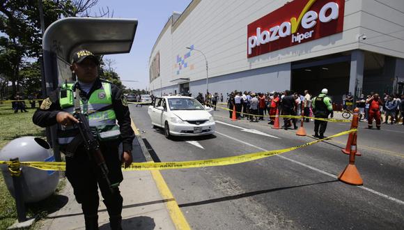 El terrible ataque ocurrió cerca al cenrto comercial Plaza San Miguel. Foto: Jessica Vicente/ @photo.gec