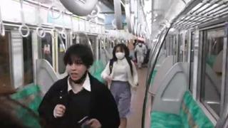 Pánico en el ataque en un tren de Tokio que dejó 15 heridos [VIDEO]