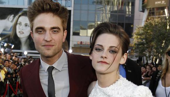 ¿Truco publicitario? Robert Pattinson y Kristen Stewart solo habrían tenido un vínculo laboral. (AP)