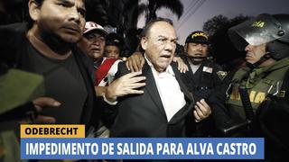 Fiscalía solicitó impedimento de salida para Luis Alva Castro