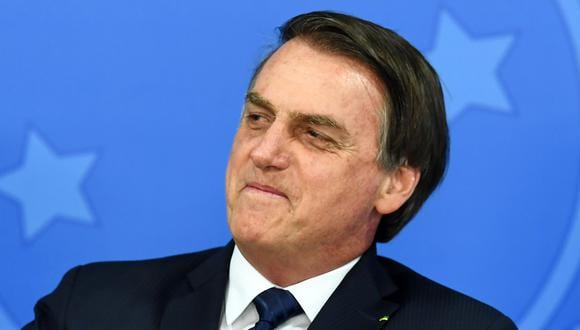 Jair Bolsonaro negó haber insultado a la esposa de Emmanuel Macron. (Foto: AFP)