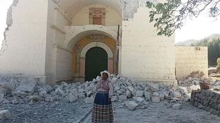 Arequipa: Iglesias dañadas por sismo en el Colca estarán cerradas hasta el año 2020