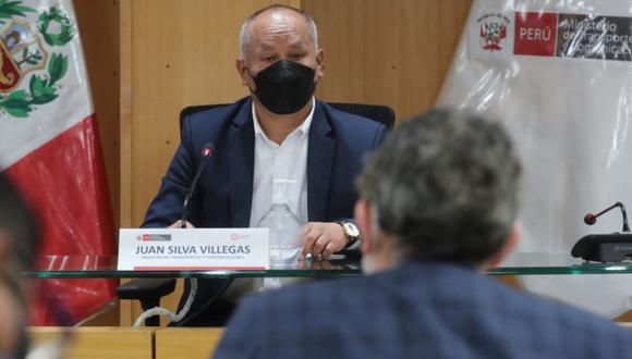 Juan Silva Villegas es cuestionado porque no tiene experiencia en el rubro, según la moción de interpelación. (Foto: MTC)