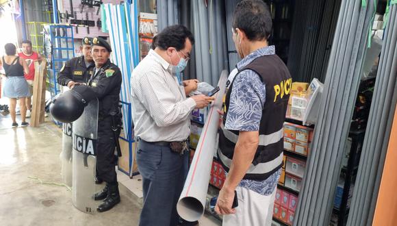 La Policía Nacional del Perú ha logrado incautar más de 4,600 tubos de PVC falsificados para desagüe, agua fría y luz.