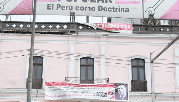 El JEE de Lima Centro 2 admitió la lista de candidatos al Congreso de Acción Popular. (Foto: GEC)