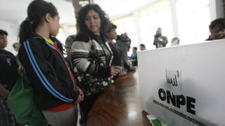 ONPE: Resultados de elecciones para regidores se conocerán el lunes 25