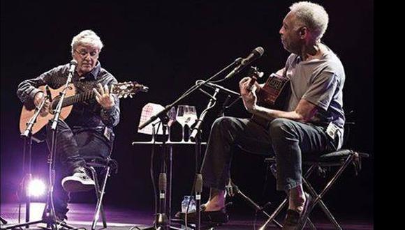 Caetano Veloso y Gilberto Gil ofrecerán concierto en Lima este 7 de abril. (Facebook)