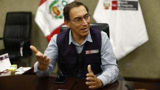 Martín Vizcarra: “La censura a Jaime Saavedra fue solo un acto negativo”