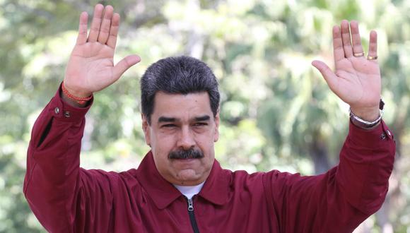 El presidente Nicolás Maduro mantuvo un encuentro con varios pastores evangélicos en Caracas. (Foto: AFP)