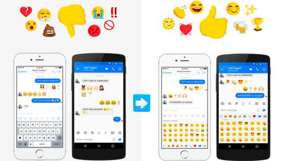 Facebook Messenger: Llegan nuevos emojis. (Facebook)