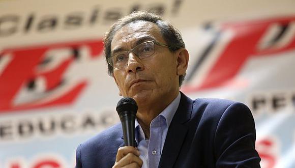 Vizcarra adujo que enfrenta “ataques de desprestigio” por impulsar adelanto de elecciones.