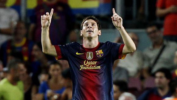 DE NUEVO. Como el año pasado (ante el Villarreal), Barcelona hizo cinco en su debut liguero. (Reuters)