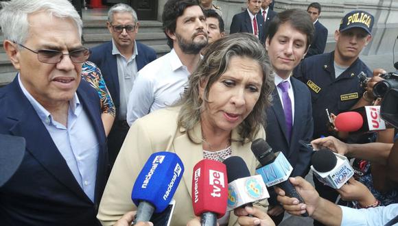 Zenaida Solís aseguró que el Partido Morado está en contra de cualquier interferencia a la Sunedu. (Foto: Andina)