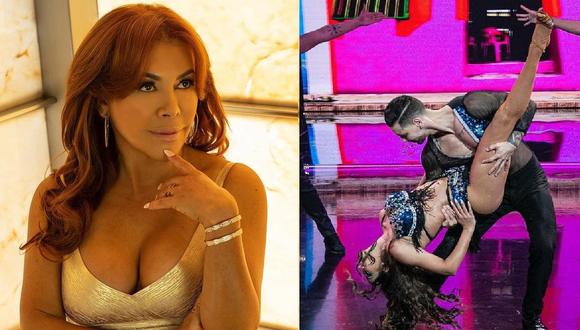 Magaly Medina asegura que Melissa Paredes y bailarín Anthony Aranda no se presentarán este sábado en “Reinas del Show”. (Foto: Instagram @melissapareds / @magalymedinav)
