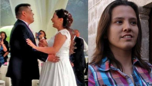 Rosario Ponce López, ex pareja de Ciro Castillo, se casó con hijo de su abogado. (Facebook)