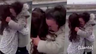 Esta fue la reacción de una niña de seis años al ver a su madre tras un mes separadas por el coronavirus [VIDEO]