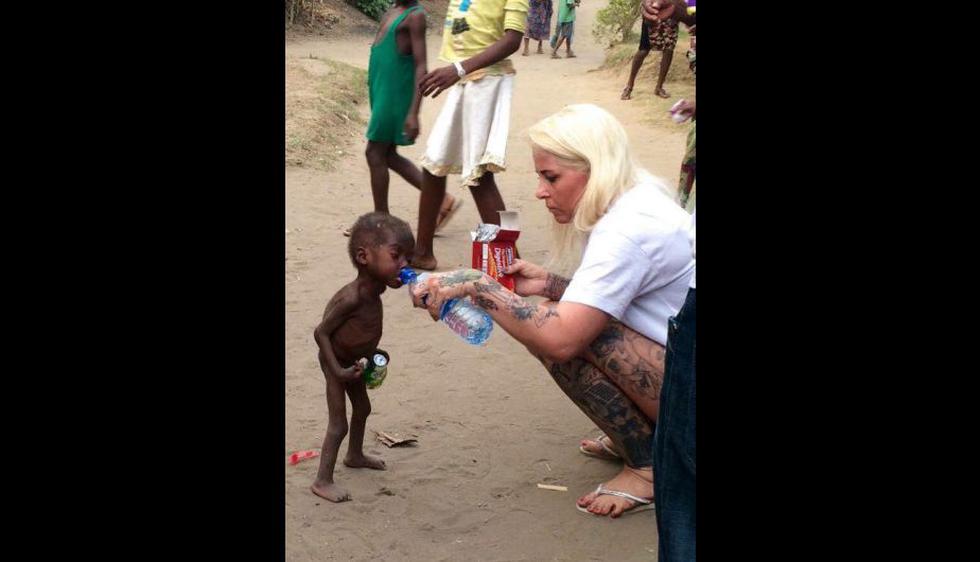 Conoce a la danesa que rescata a niños 'brujos' abandonados por sus familias en Nigeria. (Facebook DinNoedhjaelp)