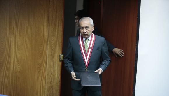 Tubino indicó que las denuncias contra Chávarry y otros fiscales, serán vistas cuanto antes en el Congreso de la República. (Hugo Pérez/GEC)