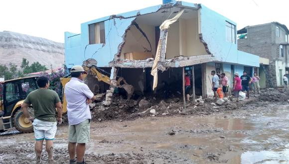 Las viviendas en la región Arequipa también quedaron destruidas por el paso del huaico. (Foto: Ministerio de Vivienda)