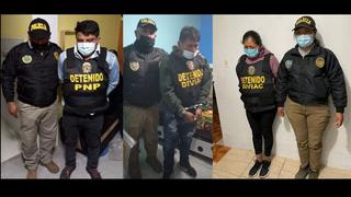 Cinco policías entre los once detenidos por presunto robo agravado bajo la modalidad del falso operativo (VIDEO)
