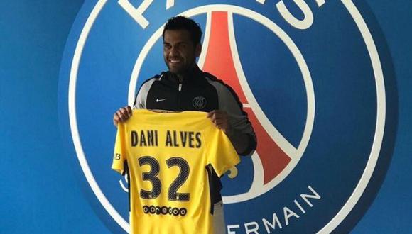 Dani Alves jugará el Francia por las próximas dos temporadas. (PSG)