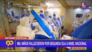 Coronavirus en Perú: Mil niños fallecieron por segunda ola