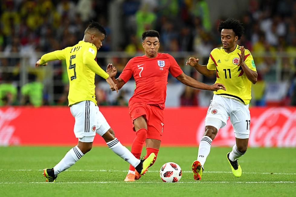 Inglaterra venció a Colombia en tanda de penales y pasó a cuartos de