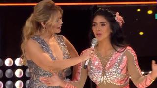 'Reinas del show': Vania Bludau bailó al ritmo de cumbia en el reality [VIDEO]