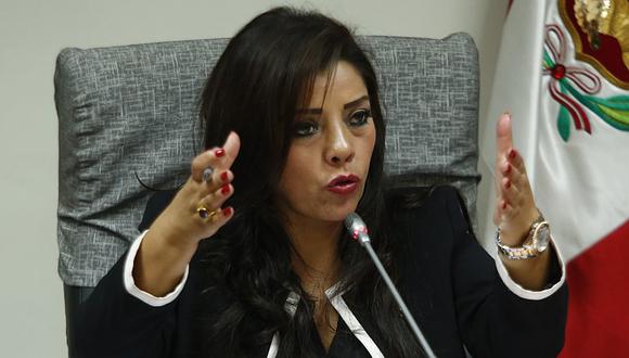 Vicepresidente de la Comisión de Ética pide a congresista Alejandra Aramayo aclarar acusaciones. (Piko Tamashiro)
