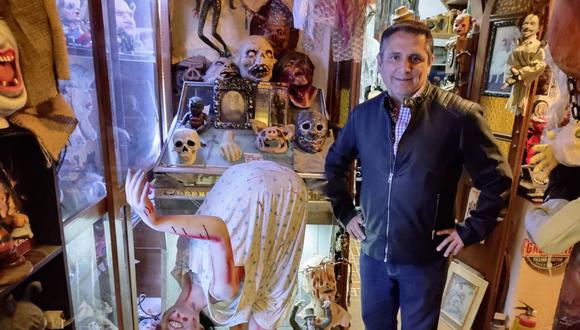 Ed Warren peruano. Emilio Obregón tiene cientos de historias paranormales que contar. (Foto: Iris Mariscal)