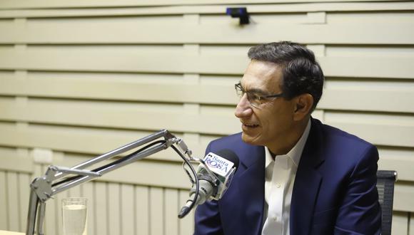 Vizcarra dijo el milagro pero no el santo en una entrevista en Radio Santa Rosa (Presidencia).