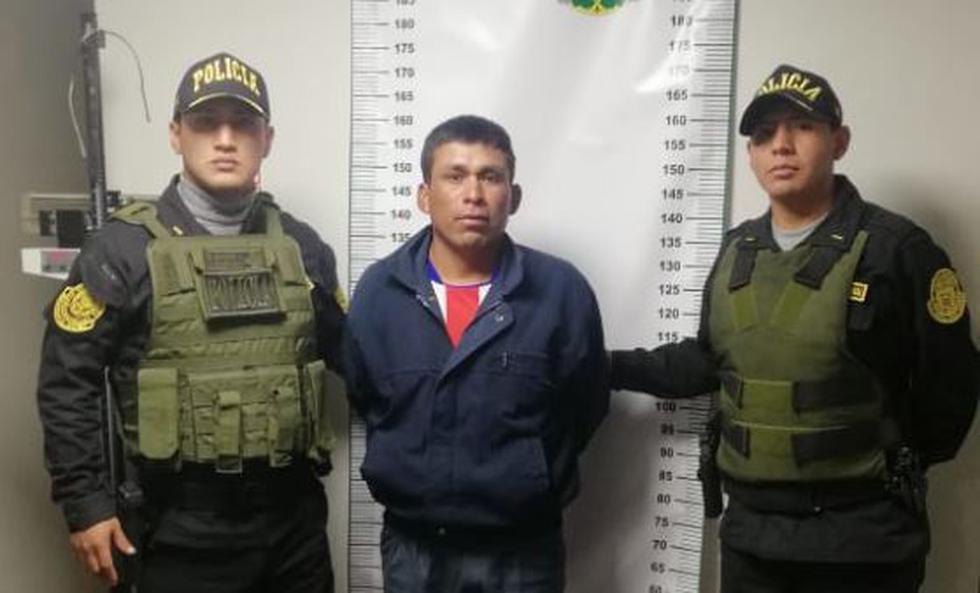 La PNP capturó a Orlando Padilla Yovera, confeso feminicida de su ex pareja Lubinda Chinchay Calle. En el operativo también cayó su cómplice, un menor de edad de iniciales L.P.C. (17). (PNP)