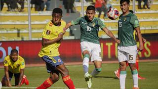 Bolivia y Colombia repartieron puntos en La Paz por las Eliminatorias Qatar 2022 